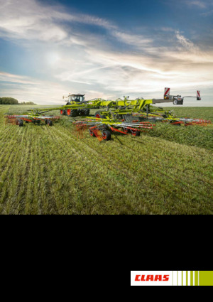 Ротационни гребла Claas Liner 4800 Business pro 