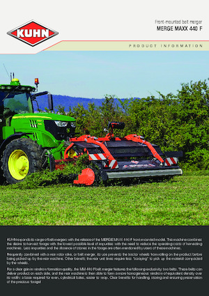 Ротационни гребла Kuhn Merge Maxx 442 F 