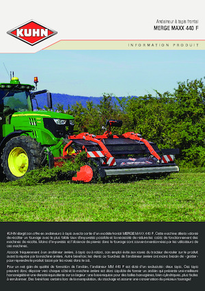 Ротационни гребла Kuhn Merge Maxx 442 F 