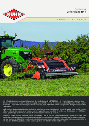 Ротационни гребла Kuhn Merge Maxx 442 F 