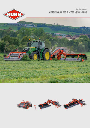 Ротационни гребла Kuhn Merge Maxx 762