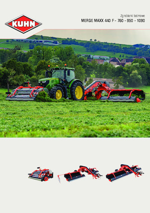 Ротационни гребла Kuhn Merge Maxx 762