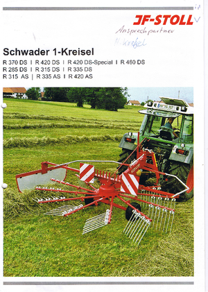 Ротационни гребла JF-Stoll R 420 DS Special