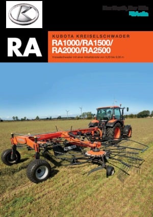 Ротационни гребла Kubota RA2071T Evo (Plus)