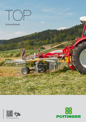 Ротационни гребла Pöttinger Top 702 C
