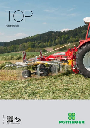 Ротационни гребла Pöttinger Top 702 C