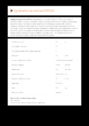Ротационни гребла Pronar ZKP 420