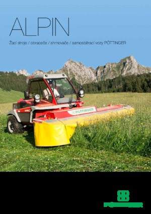 Ротационни сенообръщачки Pöttinger AlpinHit 4.4 H 