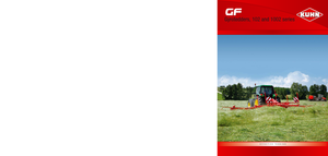 Ротационни сенообръщачки Kuhn GF 10802 T