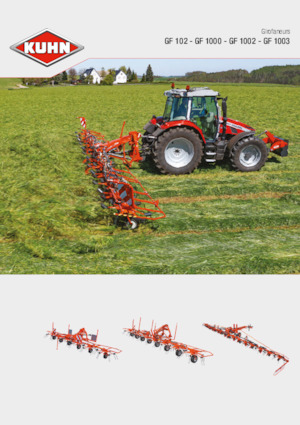 Ротационни сенообръщачки Kuhn GF 8700