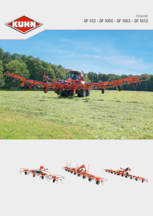 Ротационни сенообръщачки Kuhn GF 872