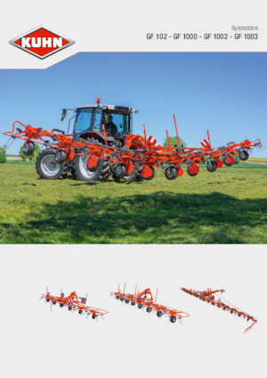 Ротационни сенообръщачки Kuhn GF 872