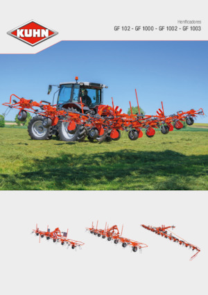 Ротационни сенообръщачки Kuhn GF 872