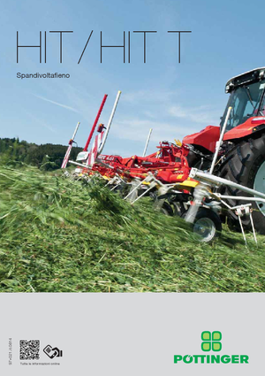 Ротационни сенообръщачки Pöttinger Hit 12.14 T