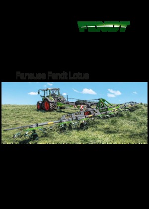 Ротационни сенообръщачки Fendt Lotus 1020 T