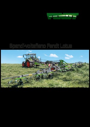 Ротационни сенообръщачки Fendt Lotus 1020 T