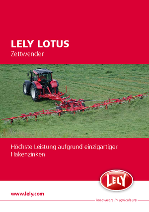 Ротационни сенообръщачки Lely Lotus 600 Stabilo AWS