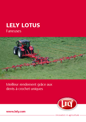 Ротационни сенообръщачки Lely Lotus 600 Stabilo AWS