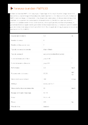 Ротационни сенообръщачки Pronar PWP 530