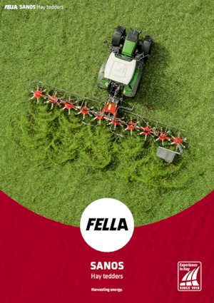 Ротационни сенообръщачки Fella Sanos 901 Trans