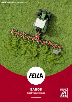 Ротационни сенообръщачки Fella Sanos 901 Trans