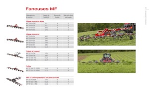 Ротационни сенообръщачки Massey Ferguson TD434 DN