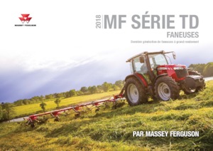 Ротационни сенообръщачки Massey Ferguson TD676 DN