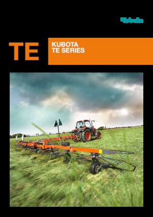 Ротационни сенообръщачки Kubota TE10511C