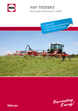 Ротационни сенообръщачки Fella TH 6606 DN