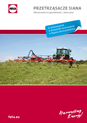 Ротационни сенообръщачки Fella TH 790