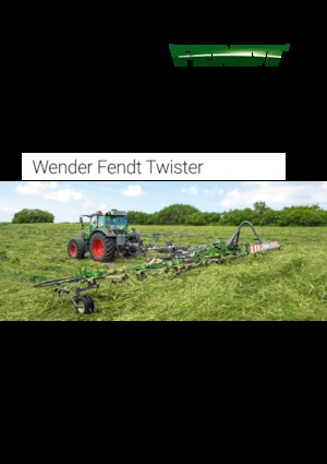 Ротационни сенообръщачки Fendt Twister 11010 DN
