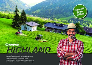 Ротационни сенообръщачки Krone Vendro 620 Highland