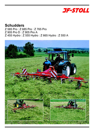 Ротационни сенообръщачки JF-Stoll Z 905 Pro A