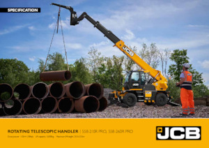 Телескопични товарачи с горна конструкция JCB 558-260R PRO