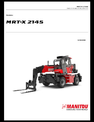 Телескопични товарачи с горна конструкция Manitou MRT-X 2145