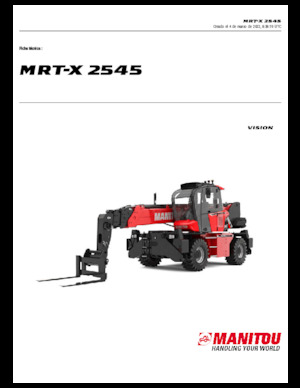 Телескопични товарачи с горна конструкция Manitou MRT-X 2545