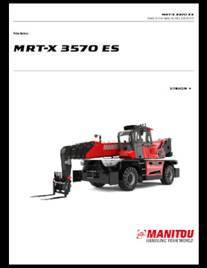 Телескопични товарачи с горна конструкция Manitou MRT-X 3570 ES