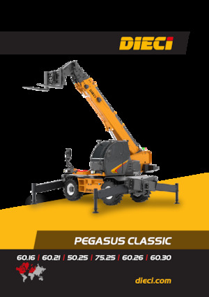 Телескопични товарачи с горна конструкция Dieci Pegasus 60.26