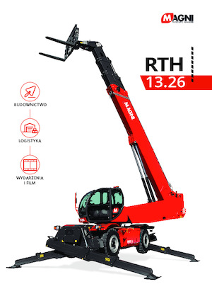 Телескопични товарачи с горна конструкция MAGNI RTH 13.26