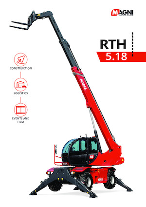 Телескопични товарачи с горна конструкция MAGNI RTH 5.18