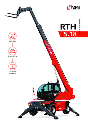 Телескопични товарачи с горна конструкция MAGNI RTH 5.18