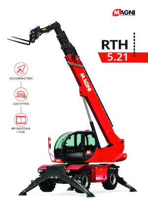 Телескопични товарачи с горна конструкция MAGNI RTH 5.21
