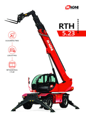 Телескопични товарачи с горна конструкция MAGNI RTH 5.23