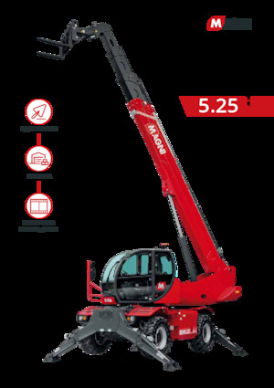 Телескопични товарачи с горна конструкция MAGNI RTH 5.25