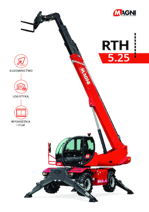 Телескопични товарачи с горна конструкция MAGNI RTH 5.25
