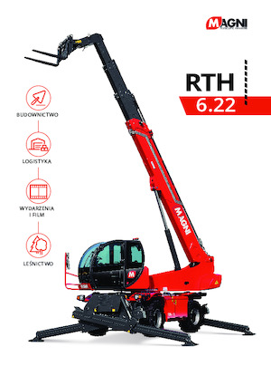 Телескопични товарачи с горна конструкция MAGNI RTH 6.22