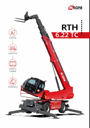 Телескопични товарачи с горна конструкция MAGNI RTH 6.22 TC