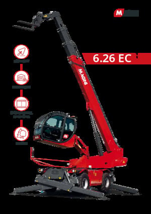Телескопични товарачи с горна конструкция MAGNI RTH 6.26 EC