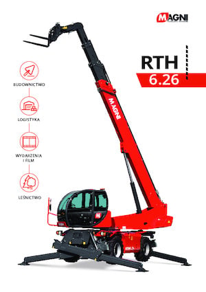 Телескопични товарачи с горна конструкция MAGNI RTH 6.26