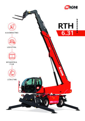Телескопични товарачи с горна конструкция MAGNI RTH 6.31